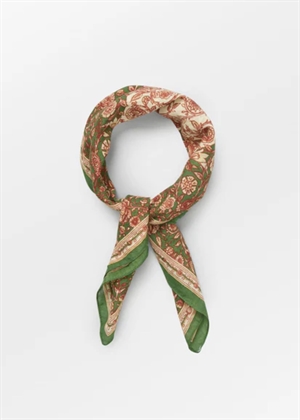 Rosaisley Cotta scarf Campsite Green Becksøndergaard 